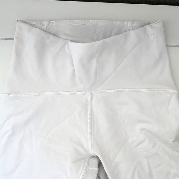 White lululemon align high rise pant 25” - Picture 3 of 5
